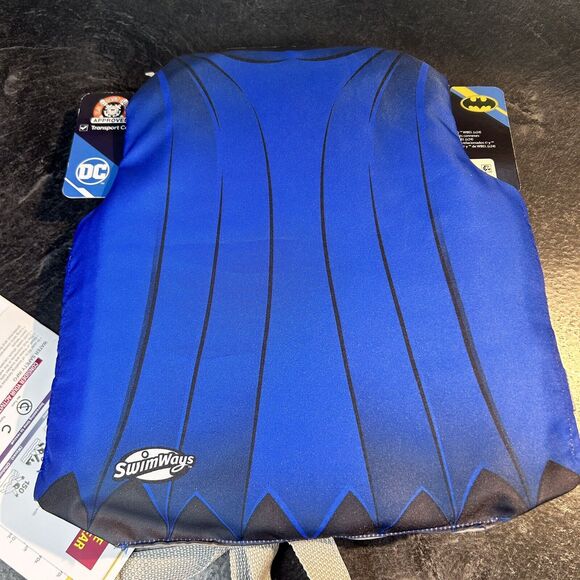 Swimways DC Batman Child Life Jacket Swimming Vest 33-55 lbs - Picture 4 of 10